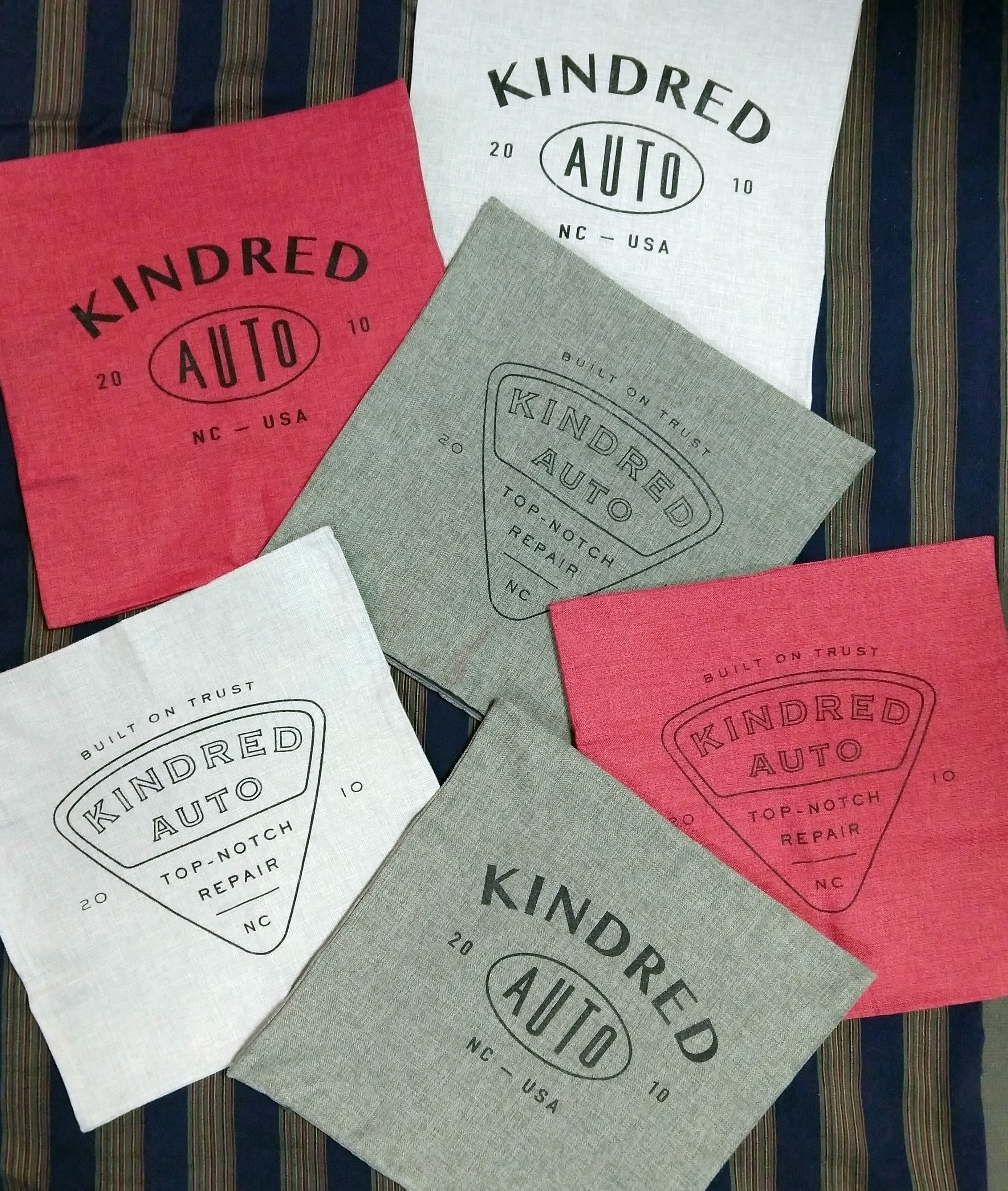 Kindred Auto pillowcases