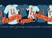 Durham Short Run Shirts–new logo